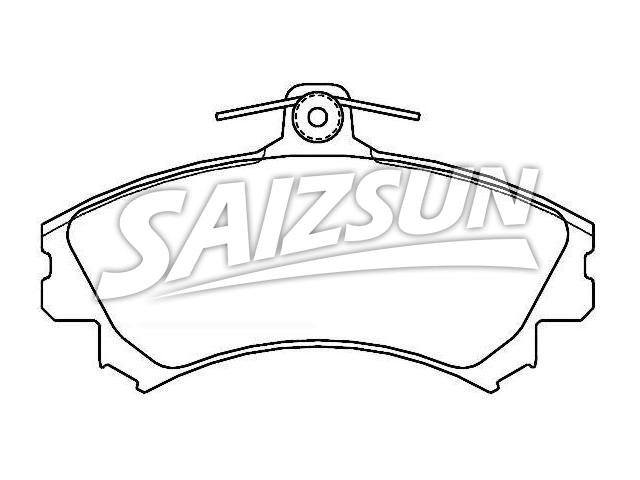刹车片 Brake Pad Set:MR977117