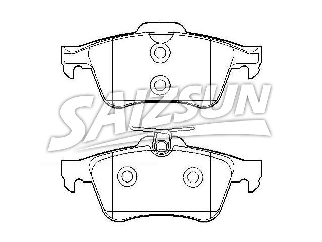 刹车片 Brake Pad Set:931 83 140