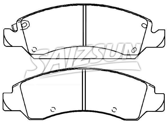 刹车片 Brake Pad Set:25918342