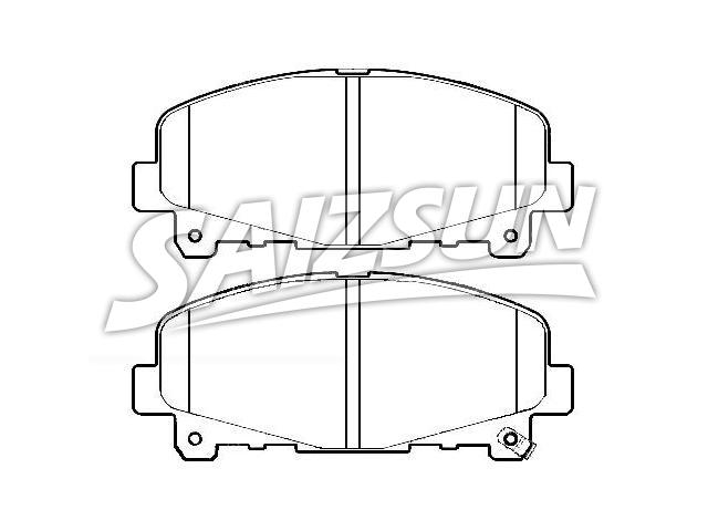 刹车片 Brake Pad Set:45022-TL0-G50