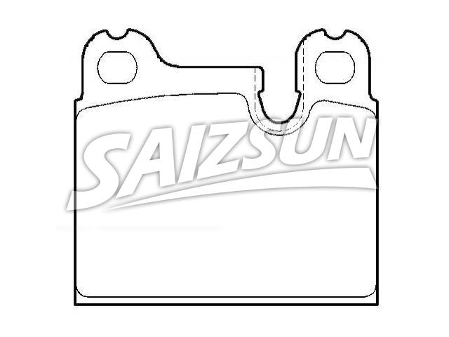刹车片 Brake Pad Set:911.352.950.02
