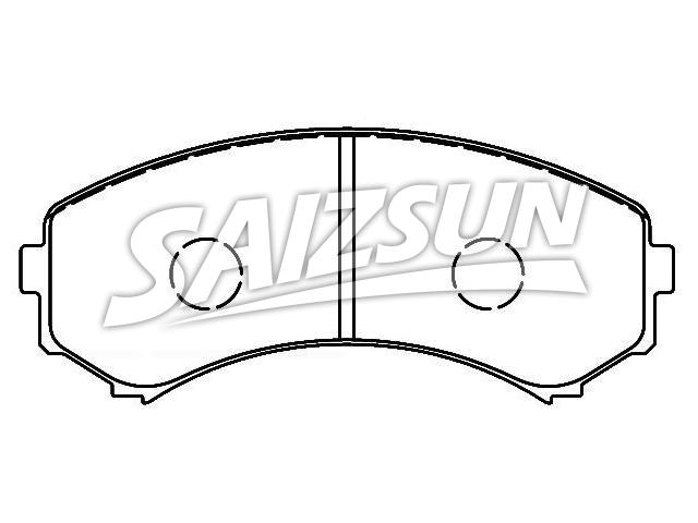 刹车片 Brake Pad Set:S4YR-33-23Z