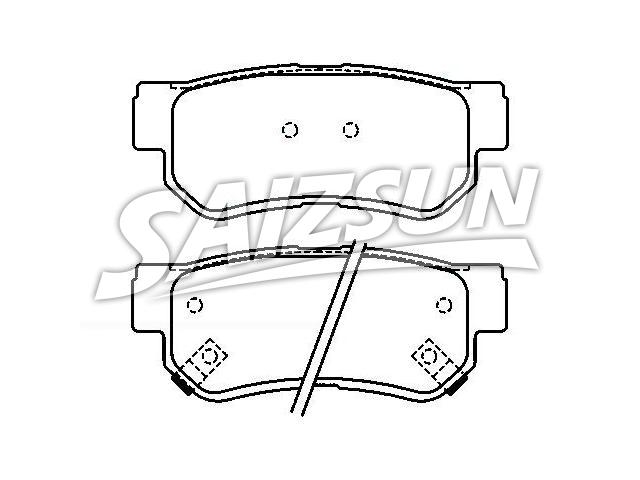 刹车片 Brake Pad Set:58302-3AA20