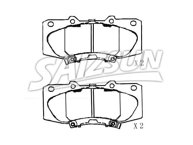 刹车片 Brake Pad Set:04465-0K260