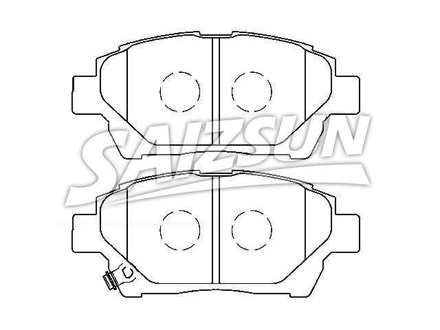 刹车片 Brake Pad Set:04465-74020