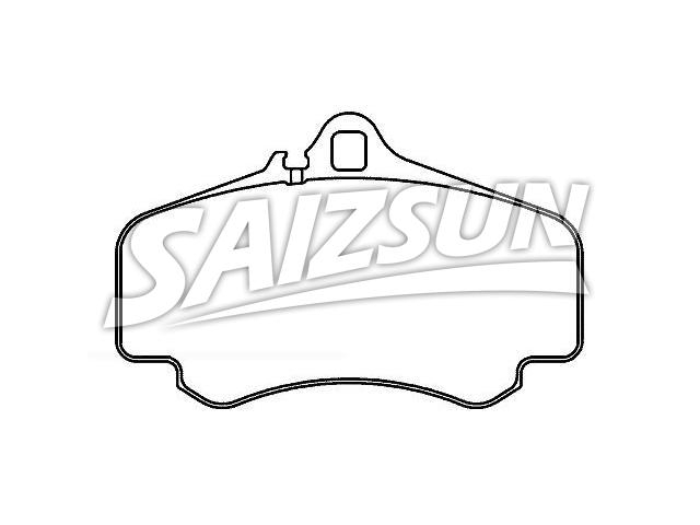 刹车片 Brake Pad Set:996.351.949.10