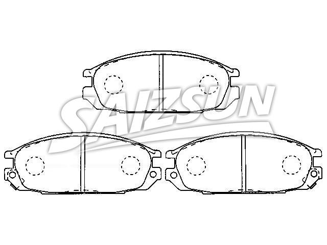 刹车片 Brake Pad Set:D406M-S2085