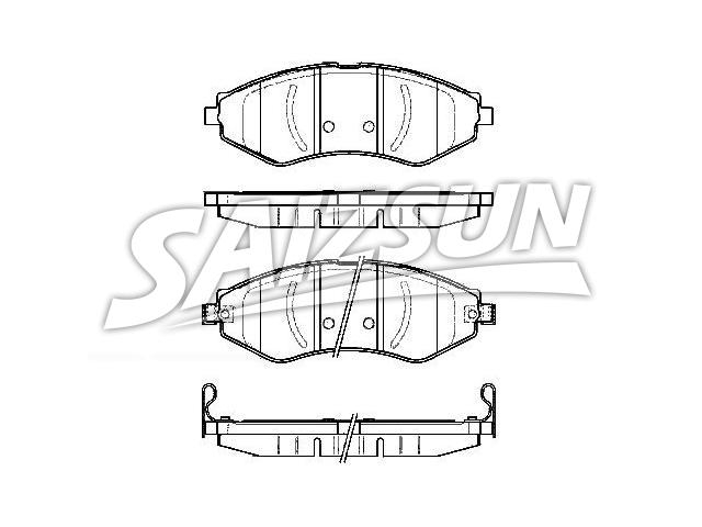 刹车片 Brake Pad Set:96405129