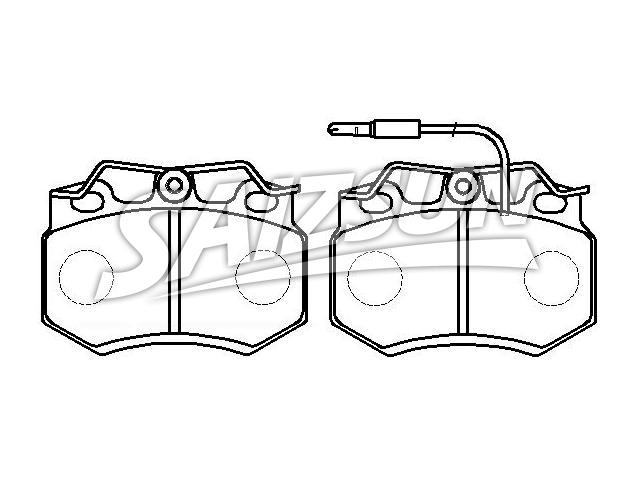 刹车片 Brake Pad Set:4248.80