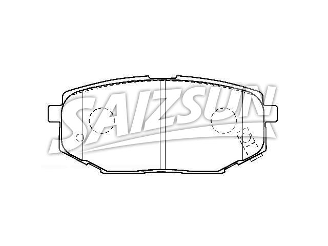 刹车片 Brake Pad Set:58302-3BA12