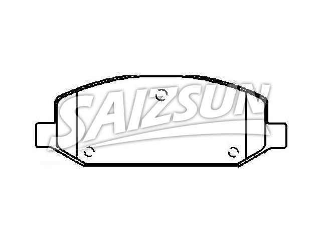 刹车片 Brake Pad Set:9041415