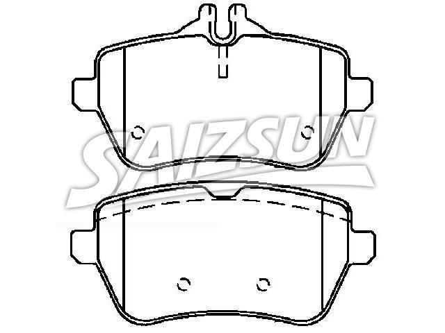 刹车片 Brake Pad Set:006 420 72 20