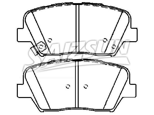 刹车片 Brake Pad Set:58101-4ZA00