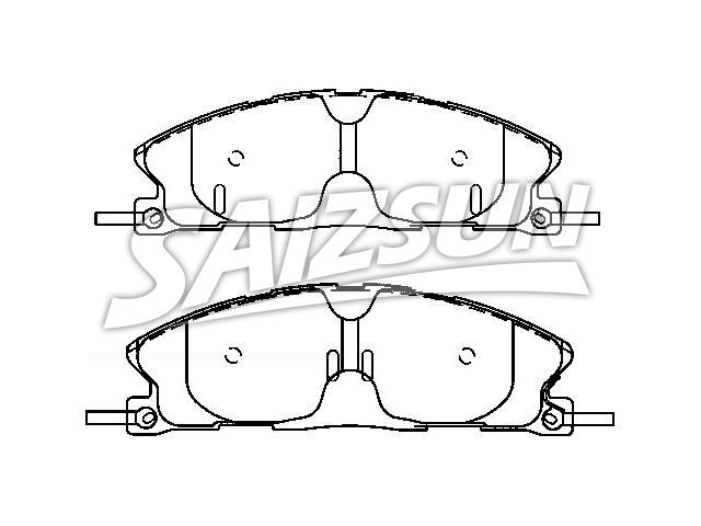 刹车片 Brake Pad Set:DG1Z-2001-E
