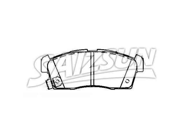 刹车片 Brake Pad Set:4605A953