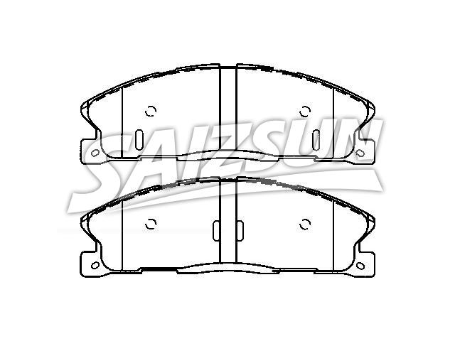刹车片 Brake Pad Set:DG1Z-2001-A