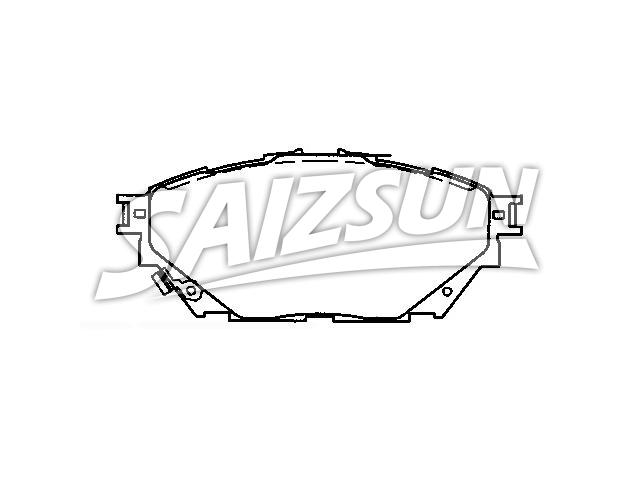 刹车片 Brake Pad Set:MK585738