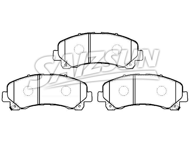刹车片 Brake Pad Set:8-98079-104-0