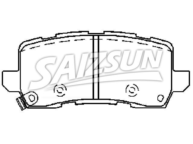 刹车片 Brake Pad Set:43022-TY2-A00