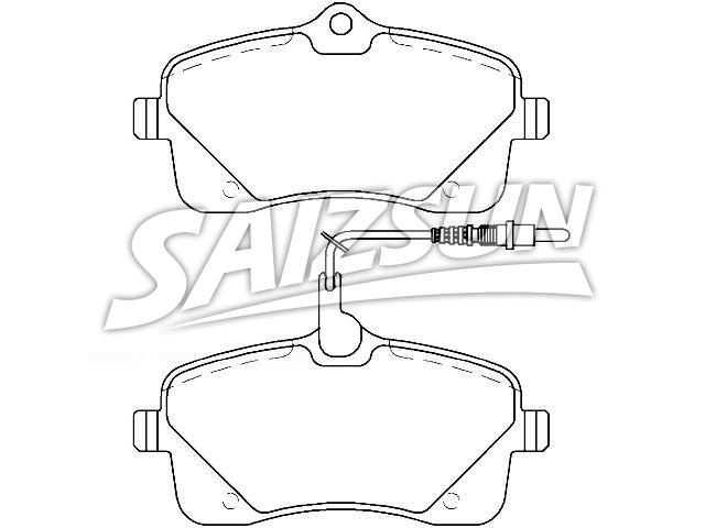 刹车片 Brake Pad Set:4254.78