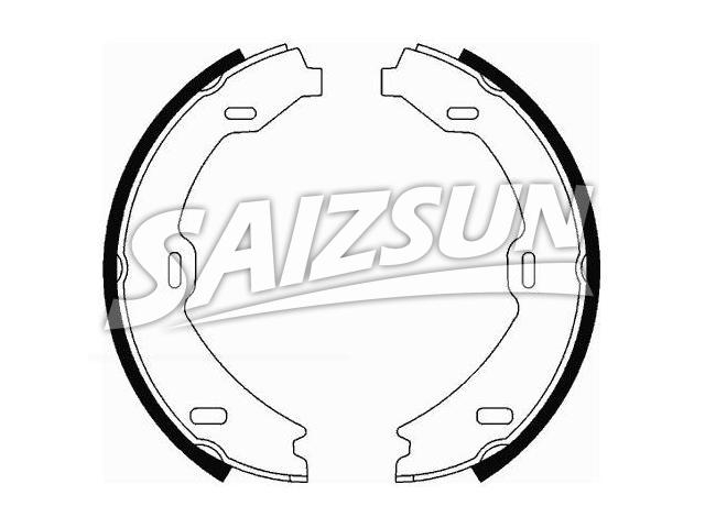 刹车蹄片 Brake Shoe Set:220 420 05 20