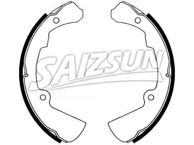 刹车蹄片 Brake Shoe Set:41060-B9625