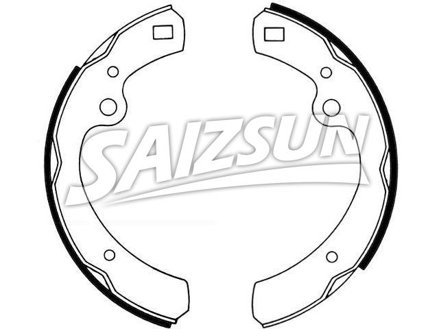 刹车蹄片 Brake Shoe Set:44060-S0125
