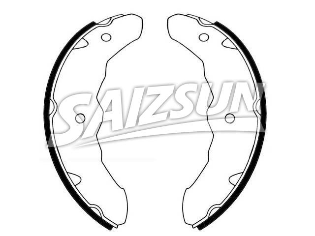 刹车蹄片 Brake Shoe Set:04494-36041