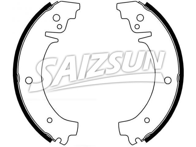 刹车蹄片 Brake Shoe Set:4407424