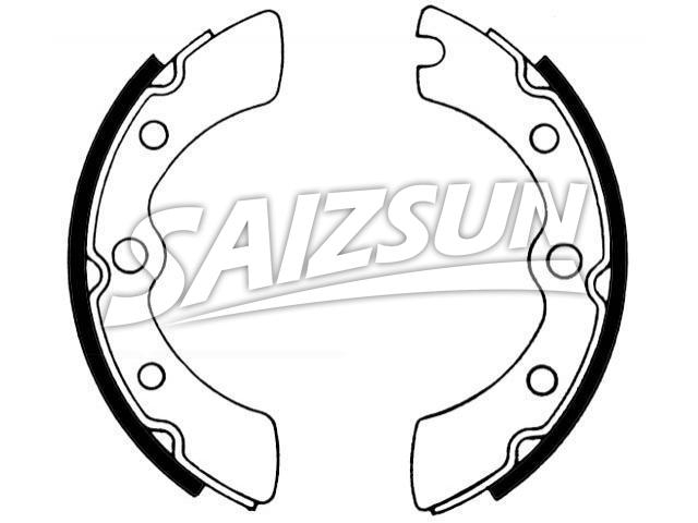 刹车蹄片 Brake Shoe Set:K5501