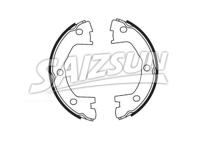刹车蹄片 Brake Shoe Set:2992568