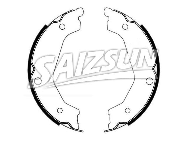 刹车蹄片 Brake Shoe Set:58350-3ED00