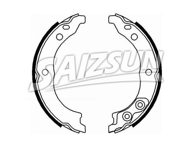 刹车蹄片 Brake Shoe Set:4241.L1