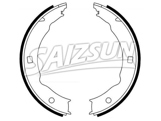 刹车蹄片 Brake Shoe Set:4241.J2