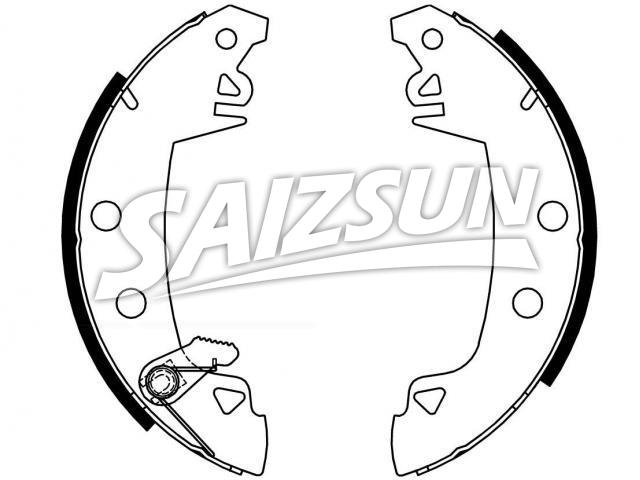 刹车蹄片 Brake Shoe Set:95624959