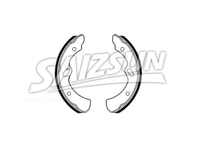 刹车蹄片 Brake Shoe Set:W371-33-310A