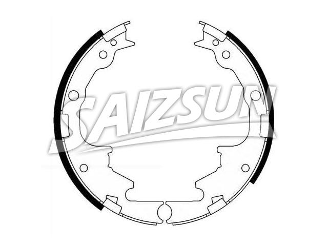 刹车蹄片 Brake Shoe Set:05019536 AA