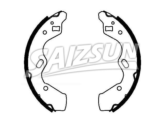刹车蹄片 Brake Shoe Set:F4BZ-2200-A
