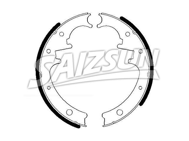 刹车蹄片 Brake Shoe Set:D9AZ-2200-A
