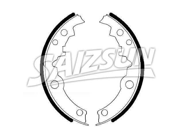 刹车蹄片 Brake Shoe Set:18012416