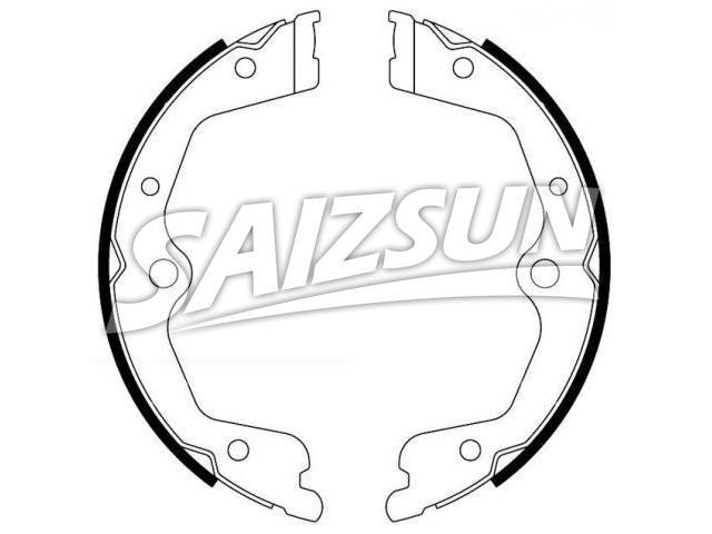 刹车蹄片 Brake Shoe Set:H4Y0-44-39Z