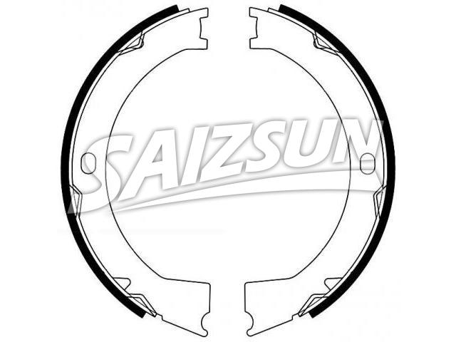 刹车蹄片 Brake Shoe Set:04886493AA