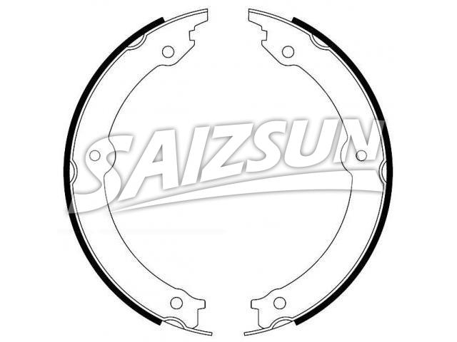 刹车蹄片 Brake Shoe Set:46530-34010