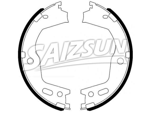 刹车蹄片 Brake Shoe Set:58305-3MA00