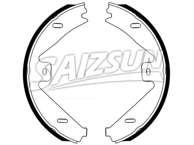 刹车蹄片 Brake Shoe Set:005 420 36 20