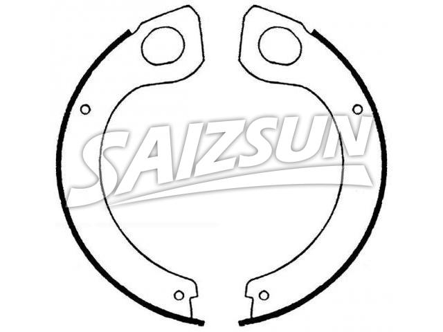 刹车蹄片 Brake Shoe Set:S692-2079