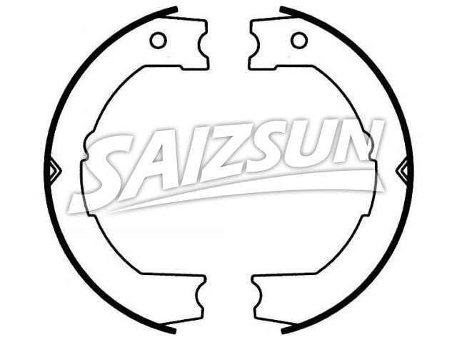 刹车蹄片 Brake Shoe Set:S824-1556