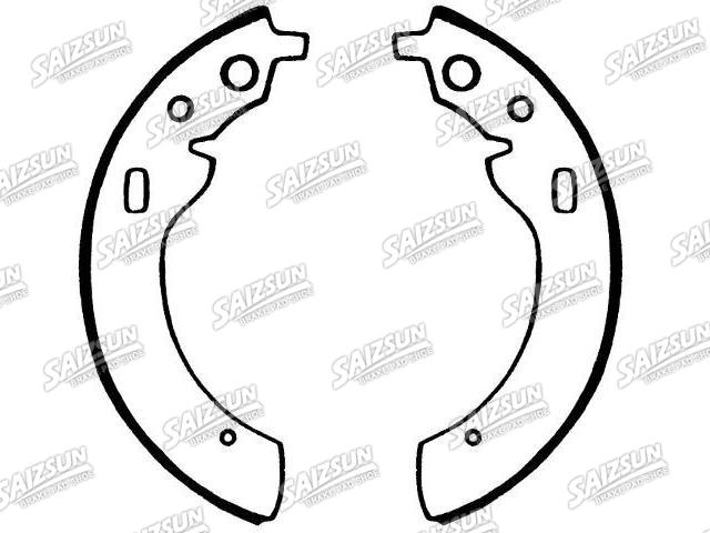 刹车蹄片 Brake Shoe Set:459-8116