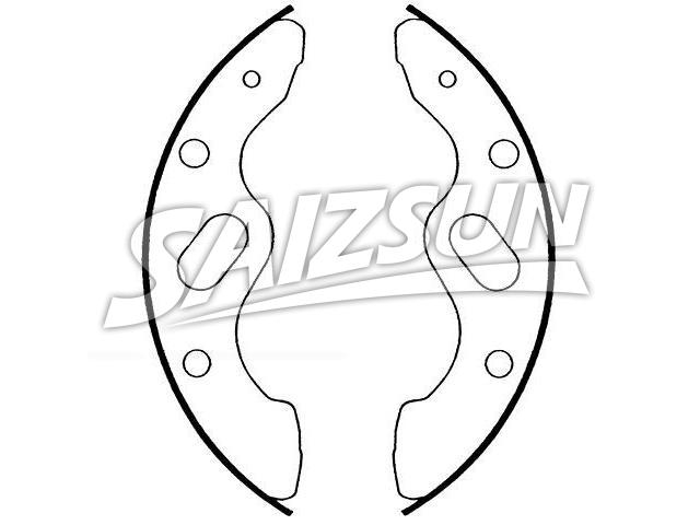 刹车蹄片 Brake Shoe Set:474302800
