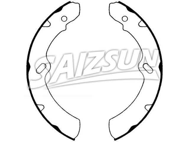 刹车蹄片 Brake Shoe Set:S680-1465